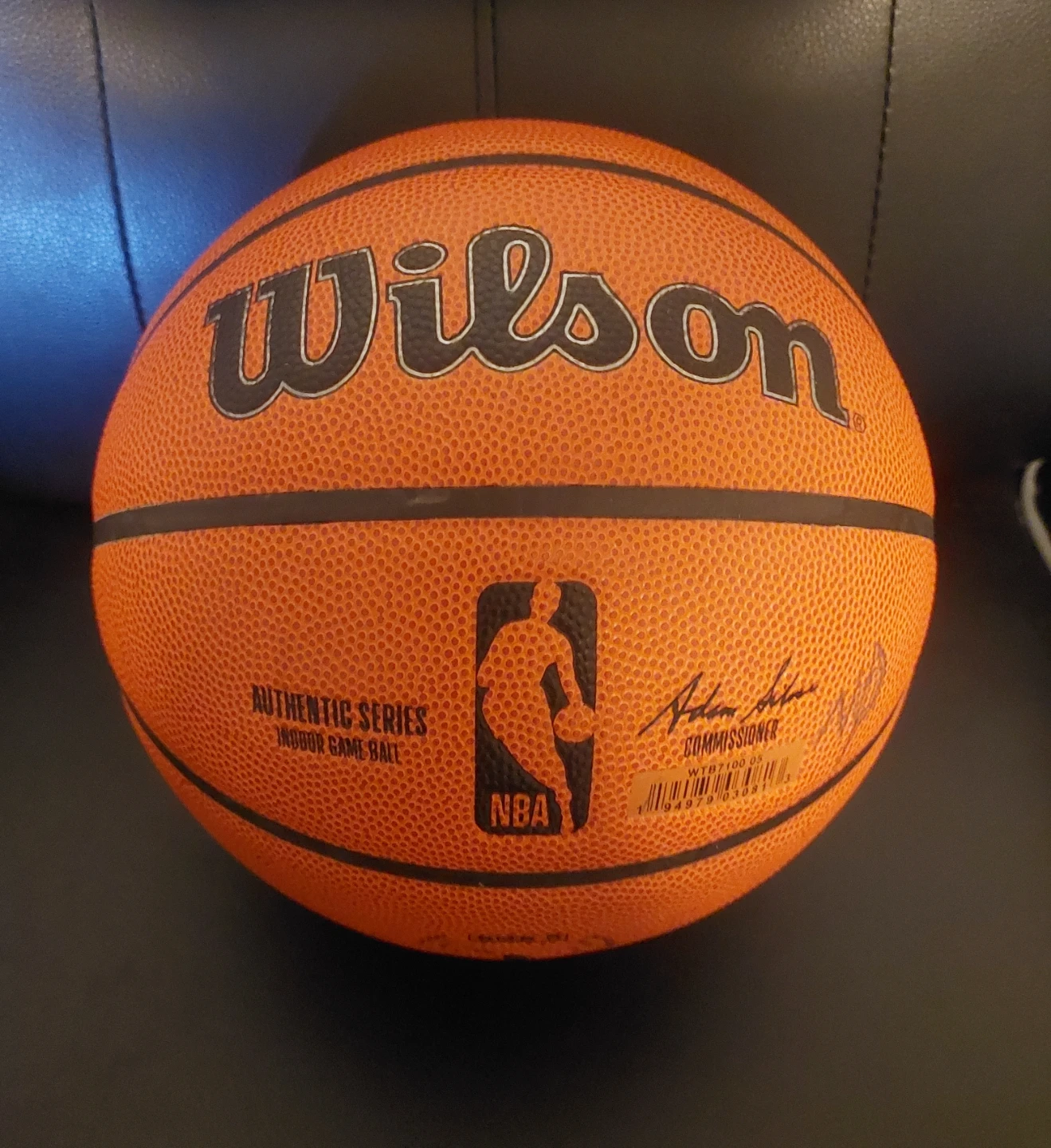 Wilson NBA Authentic Series Indoor Game Basketball