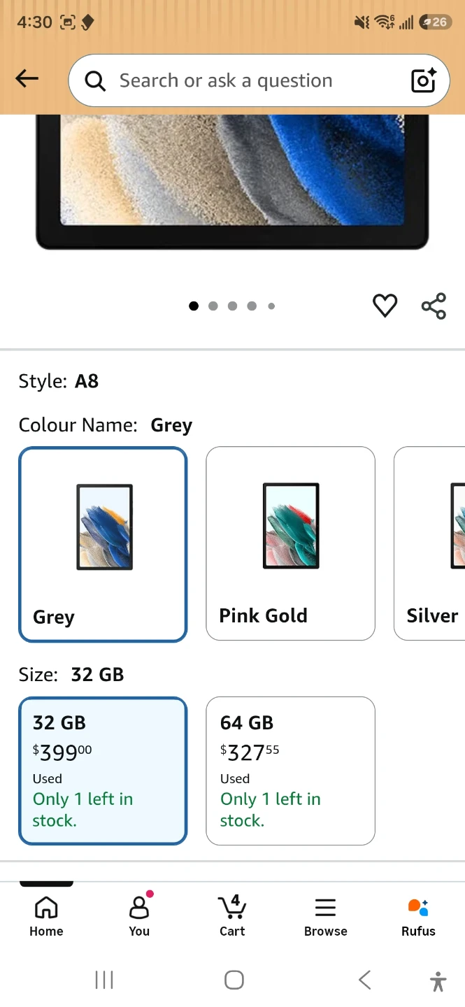 Samsung Galaxy Tab A8 (2022) Grey 32GB - photo 4