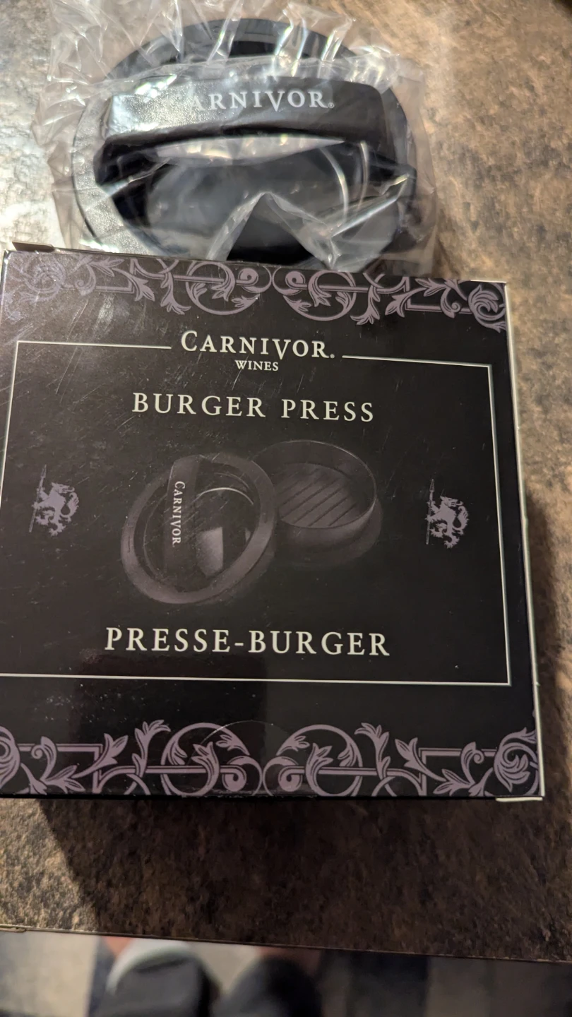 Carnivor Wines Burger Press