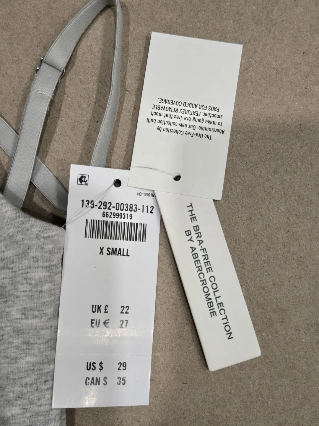 Abercrombie & Fitch Grey Cami - X Small - photo 3