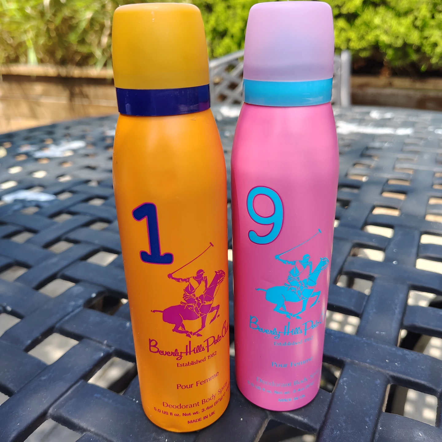 2x Beverly Hills Polo Club Deodorant Body Spray (#1 + #9)
