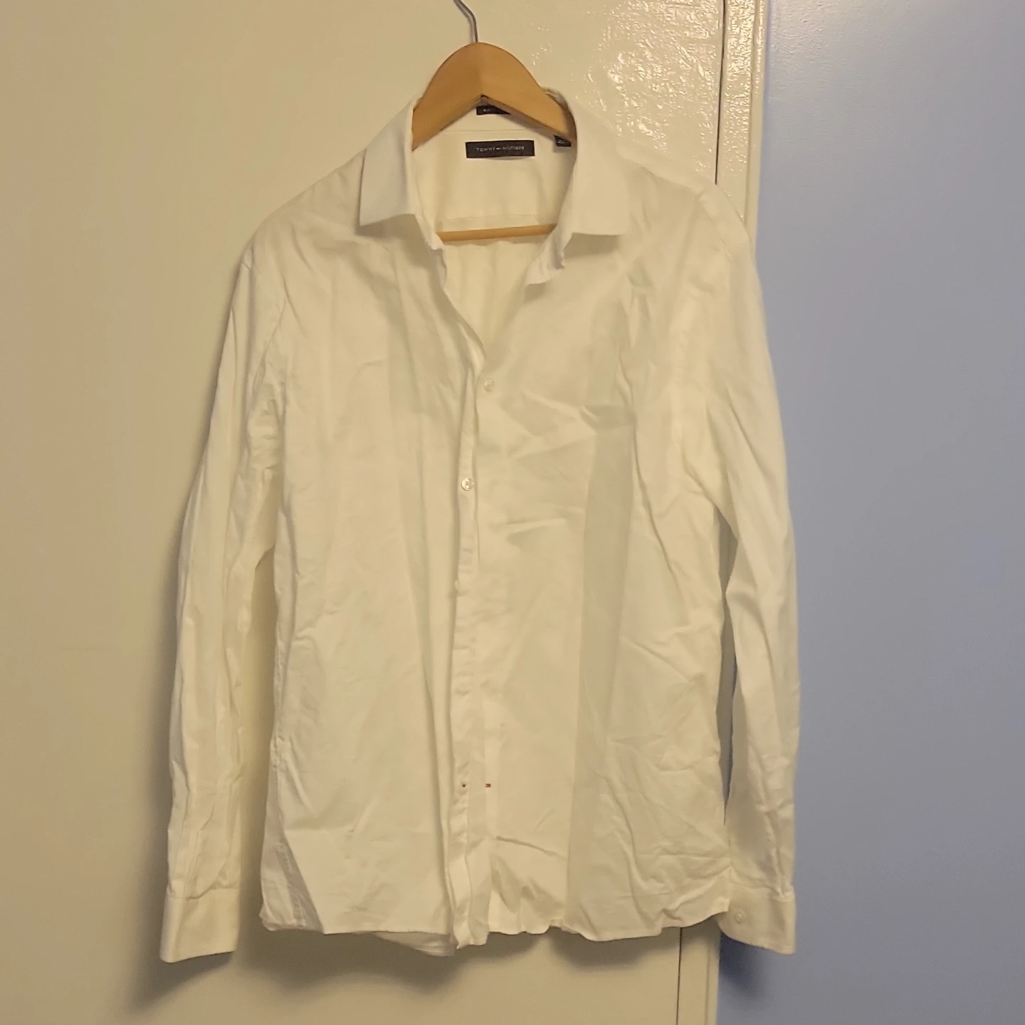 Tommy Hilfiger Slim Fit Stretch Button-Down Shirt - XL - photo 3