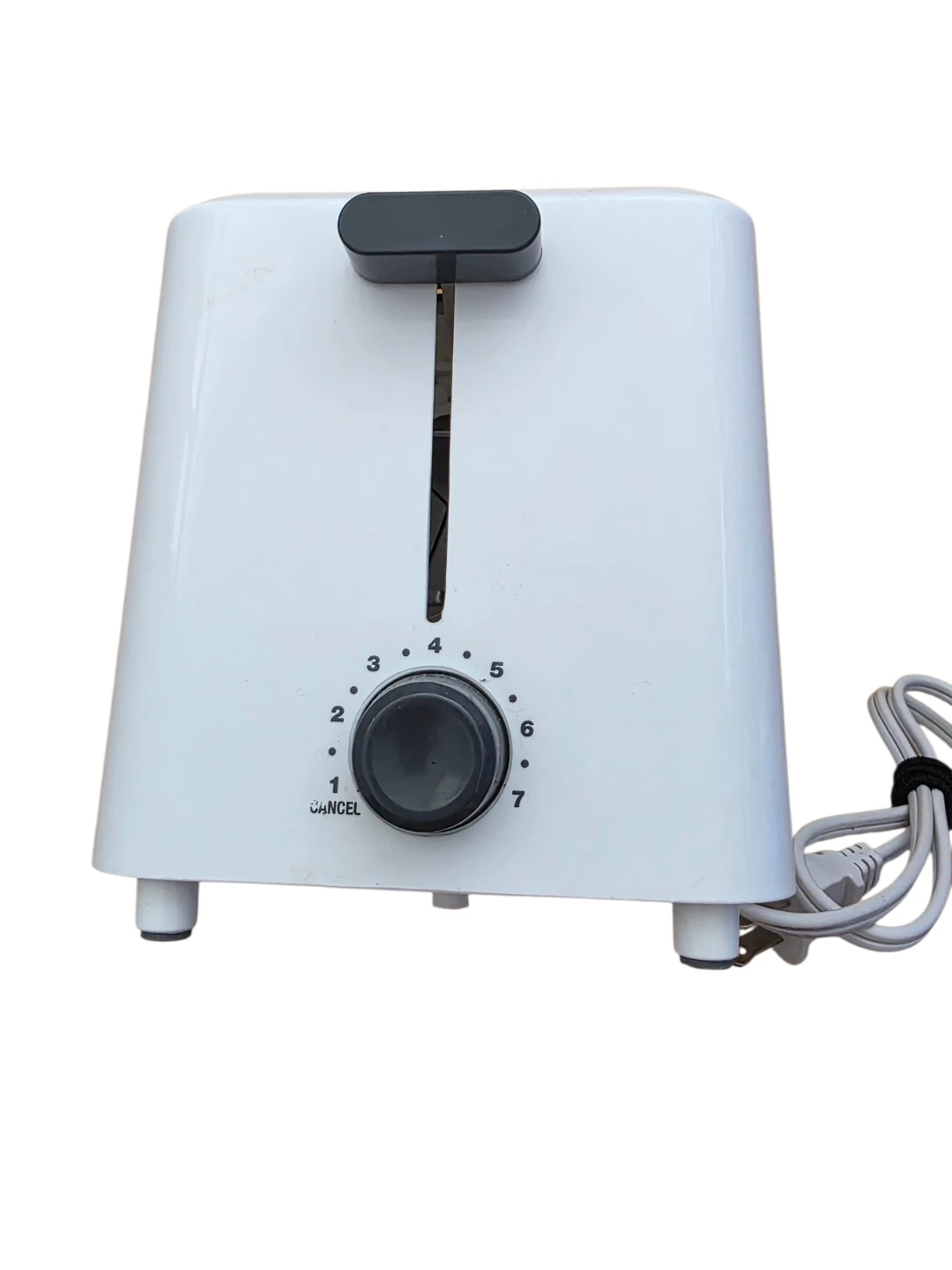 Elite Gourmet White 2-Slice Toaster