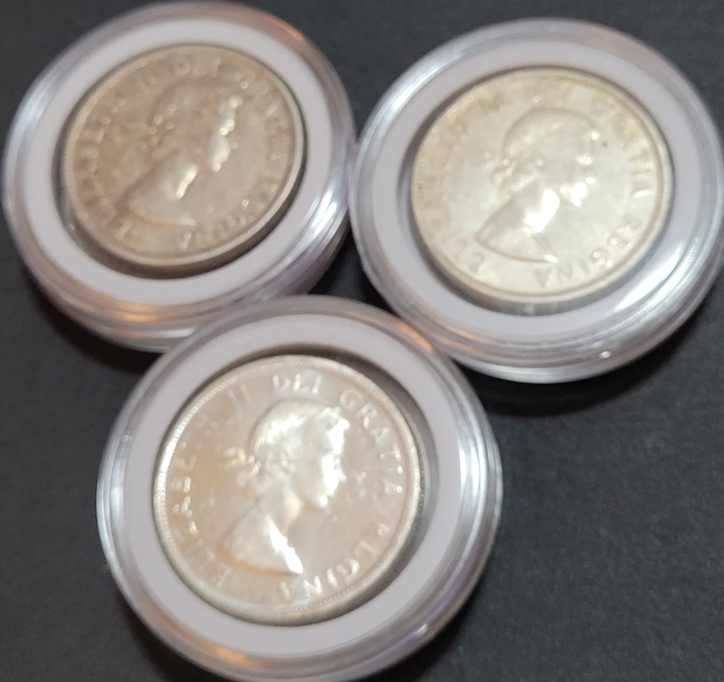 Canadian Silver Dollars  Coins  Lot - photo 3