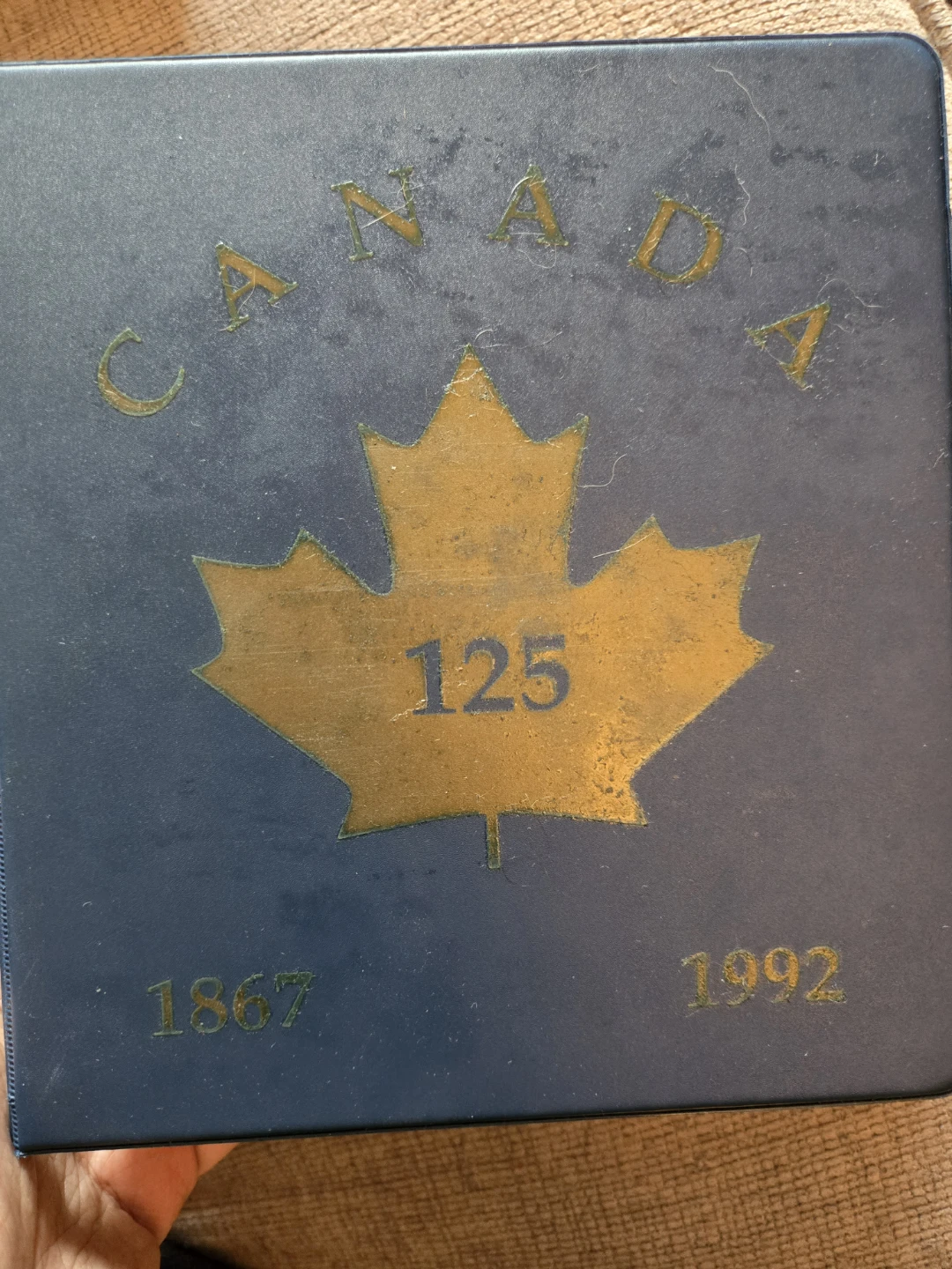 1992 CANADA LOONIE AND QUARTER BOOK SET