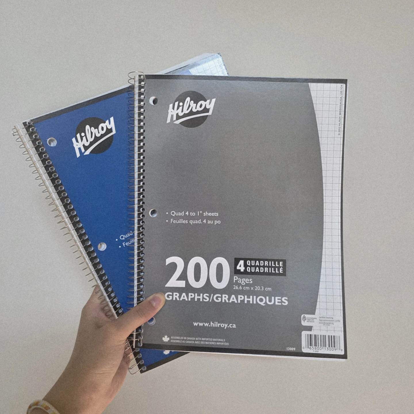 (Grid) Hilory 200 Pages Notebooks