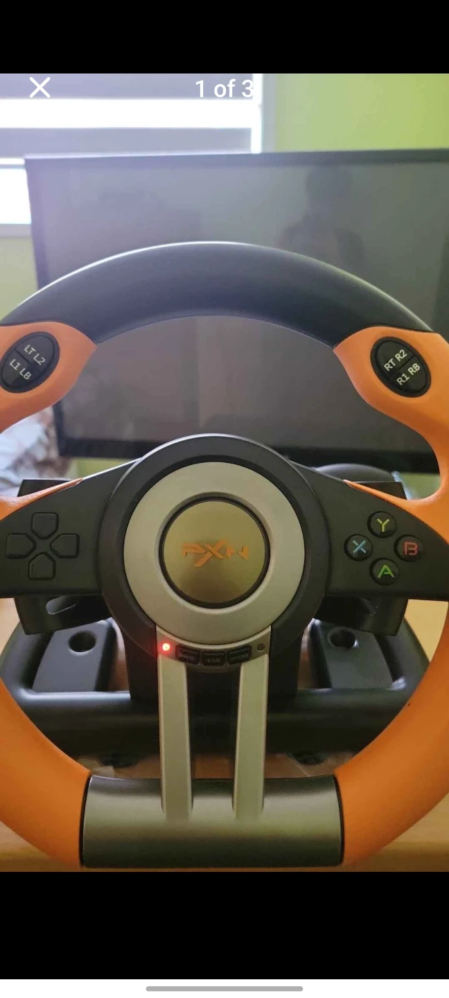 PXN Gaming Steering Wheel and Pedals