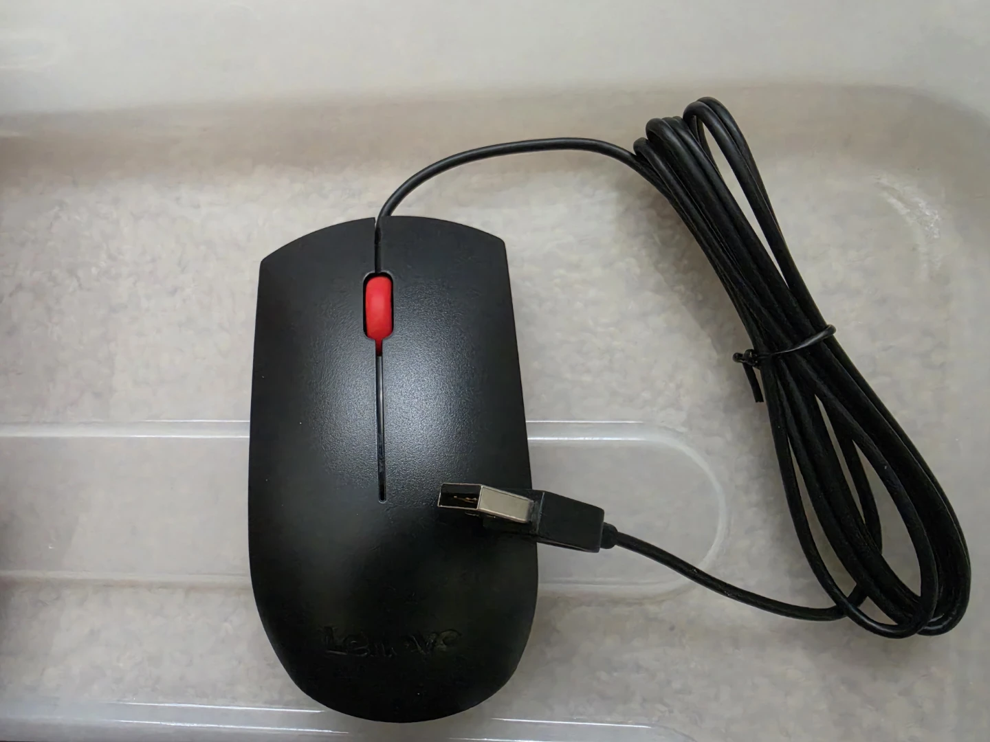 Lenovo Wired USB Keyboard and mouse. - photo 2