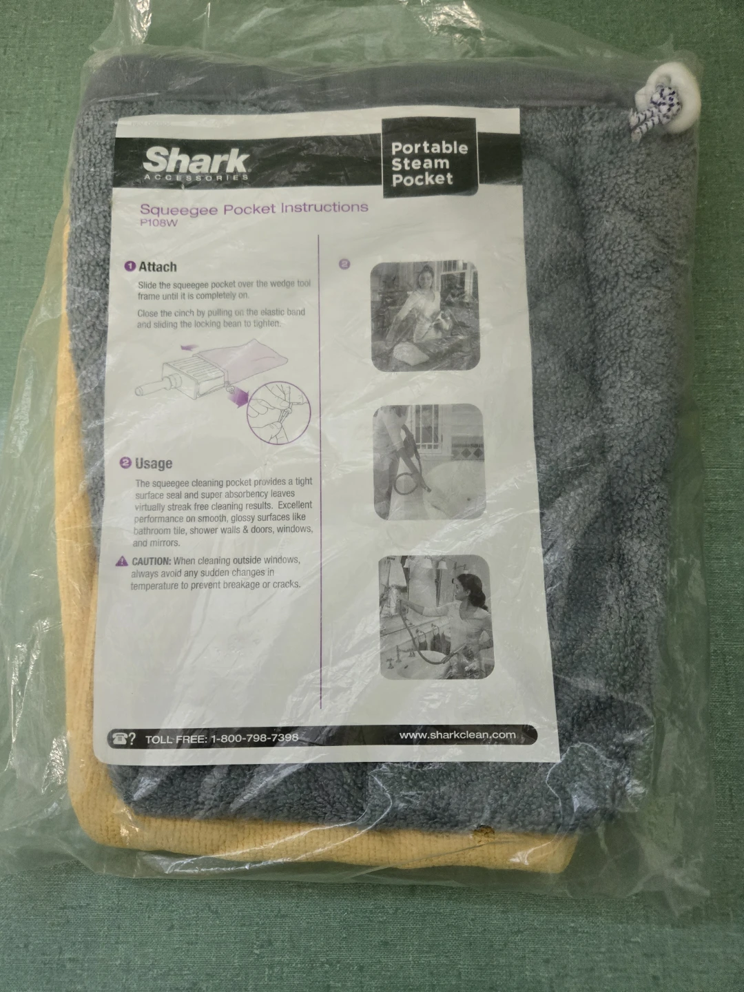 NEW SHARK Accessories Two (2) PORTABLE STEM POCKETS