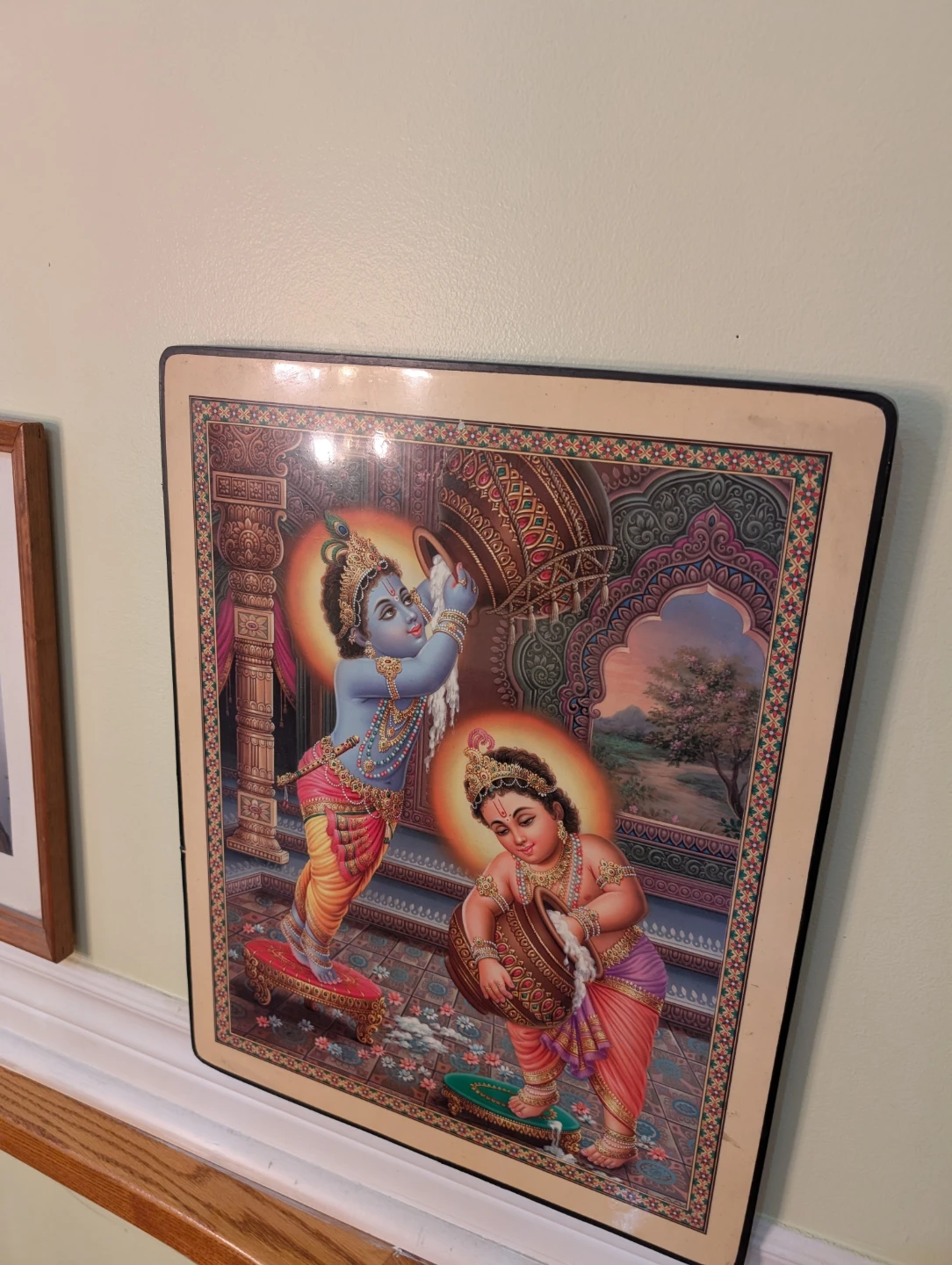 Lord Krishna Lithograph