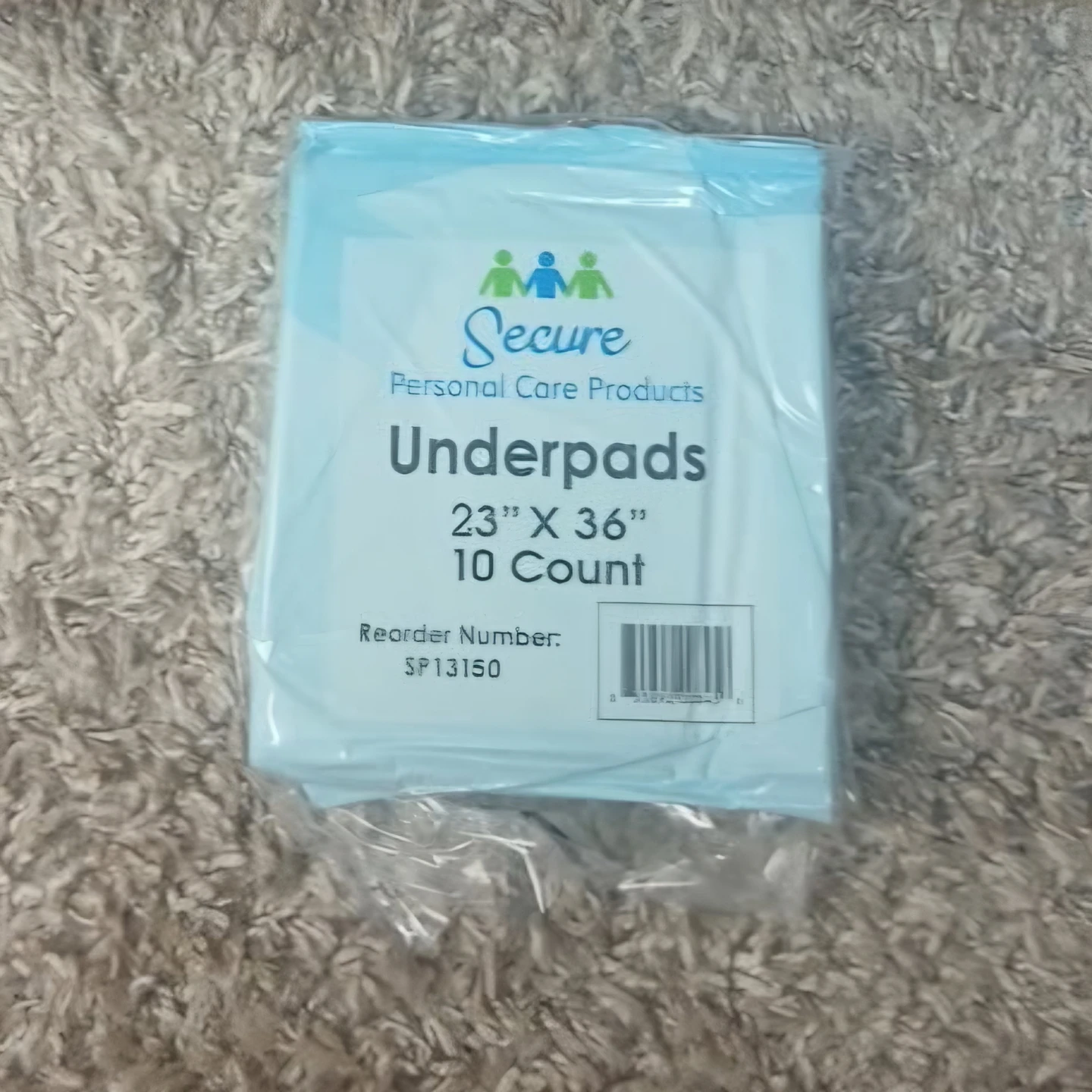 Secure Underpads 23" X 36" - 10 Count