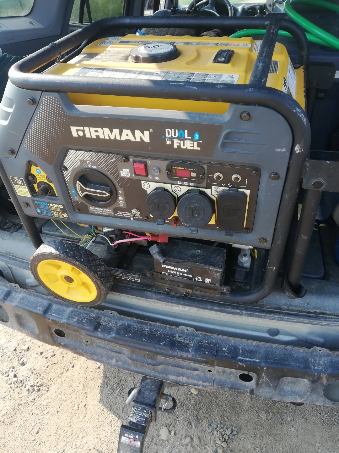 Firman Dual Fuel Generator
