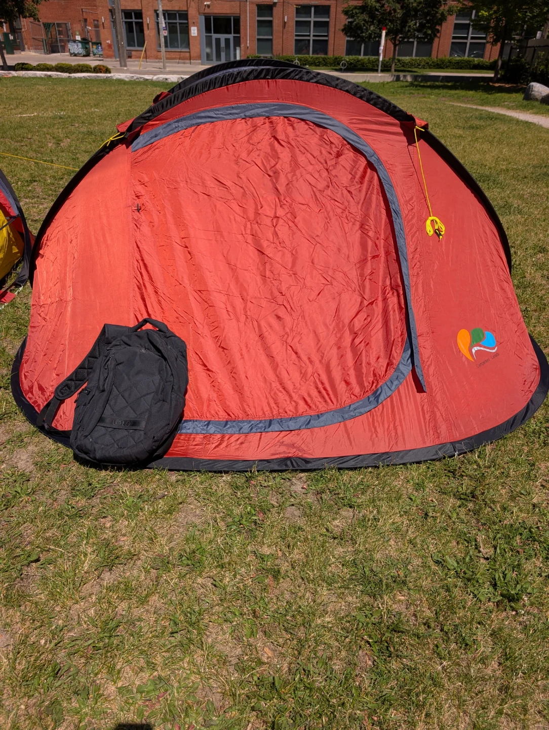 Red Pop-Up Tent-3 person