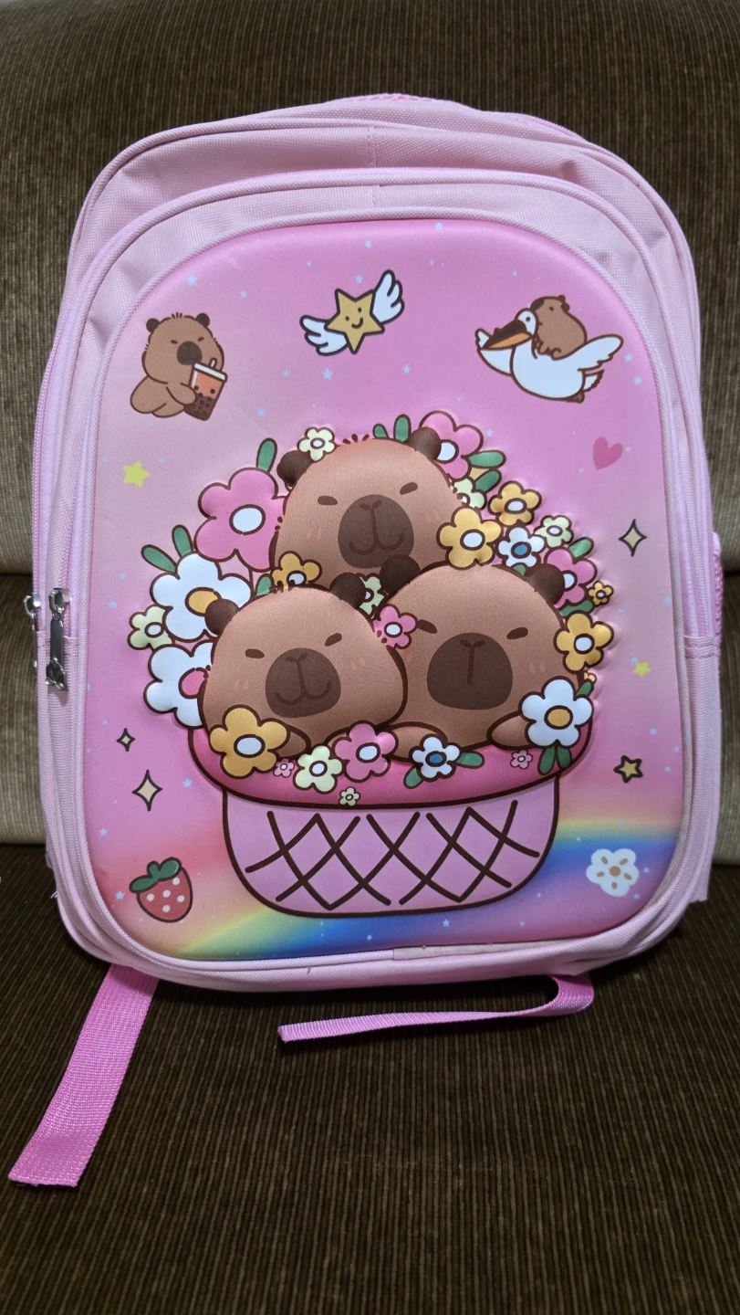 Pink Capybara Backpack - photo 3