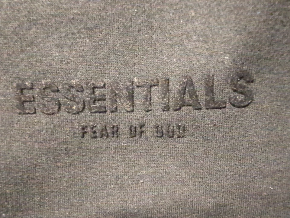 ESSENTIALS Fear of God Sweat Shorts in Stretch Limo Black - photo 2