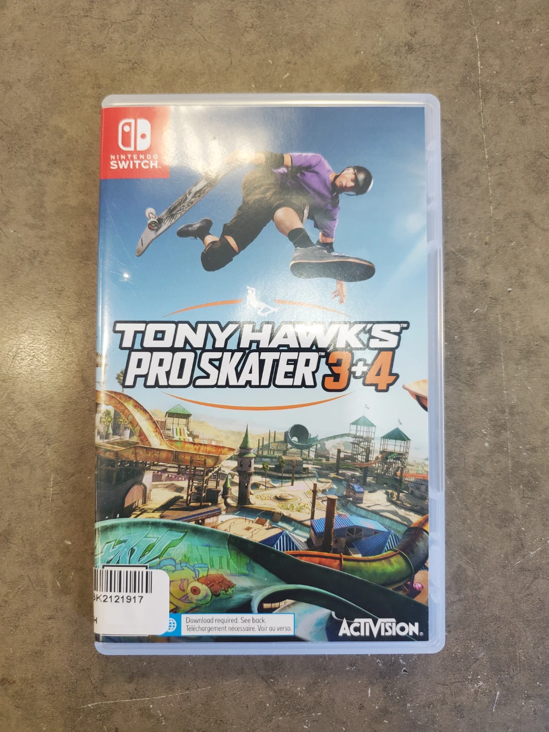 Tony Hawk's Pro Skater 3+4 Nintendo Switch Game