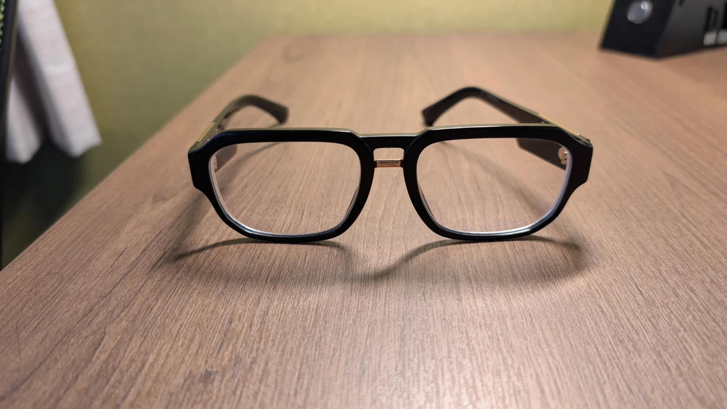 Dolce & Gabbana Black Acetate Eyeglasses