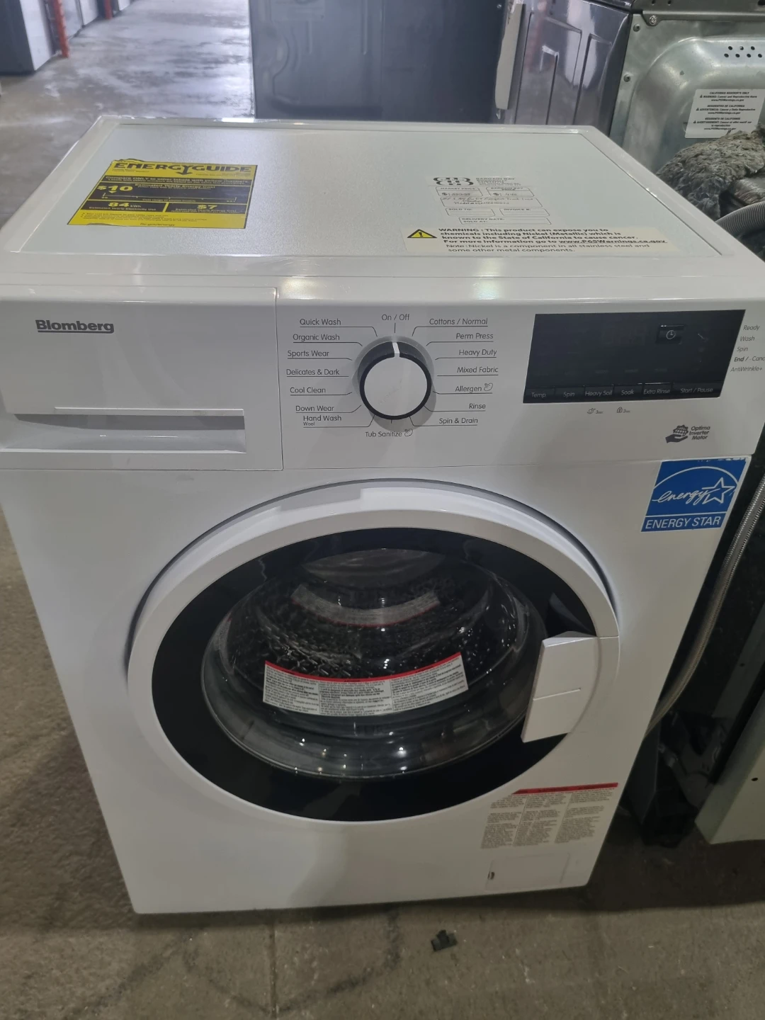 Blomberg Front Load Washing Machine