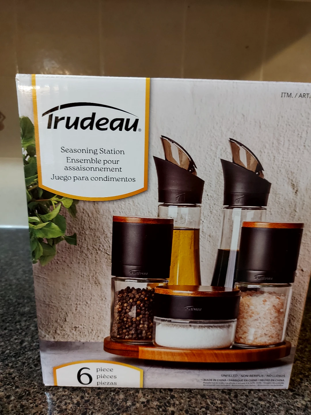 New Trudeau 6pc seasoning station - photo 3