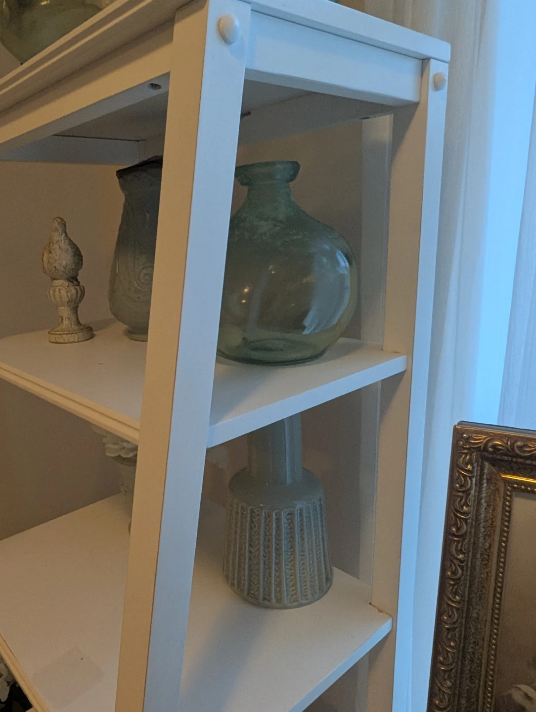 Pottery barn White 5-Shelf Ladder Bookshelf - photo 2