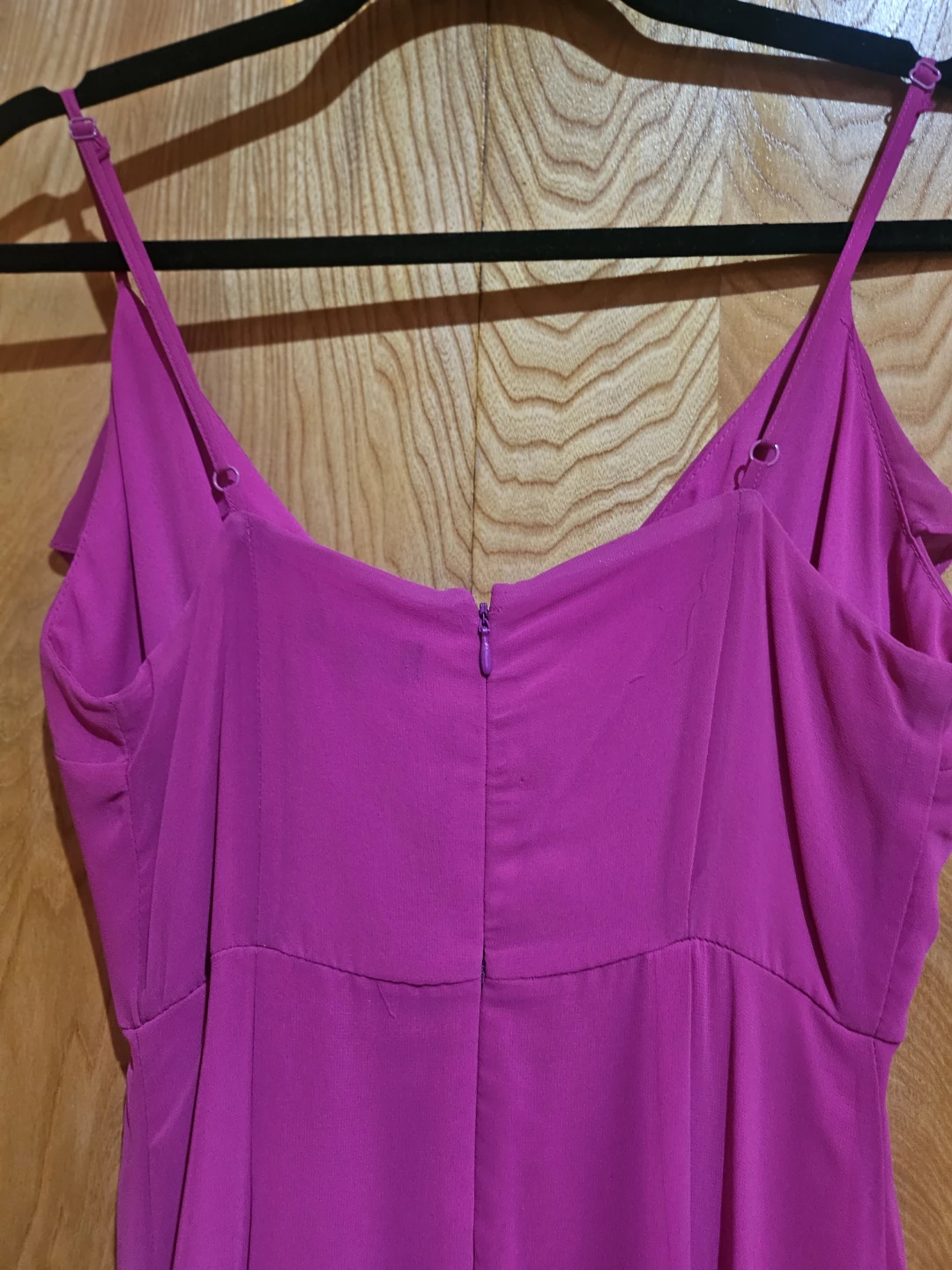 1. STATE Pink Ruffle Maxi Dress Size S - photo 5