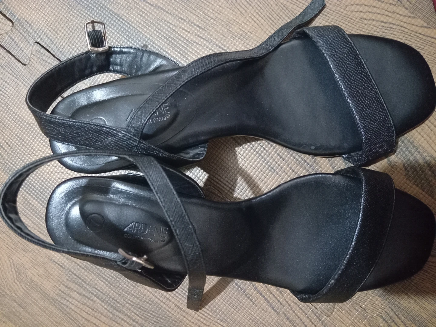 Ardene Black Heel Sandals