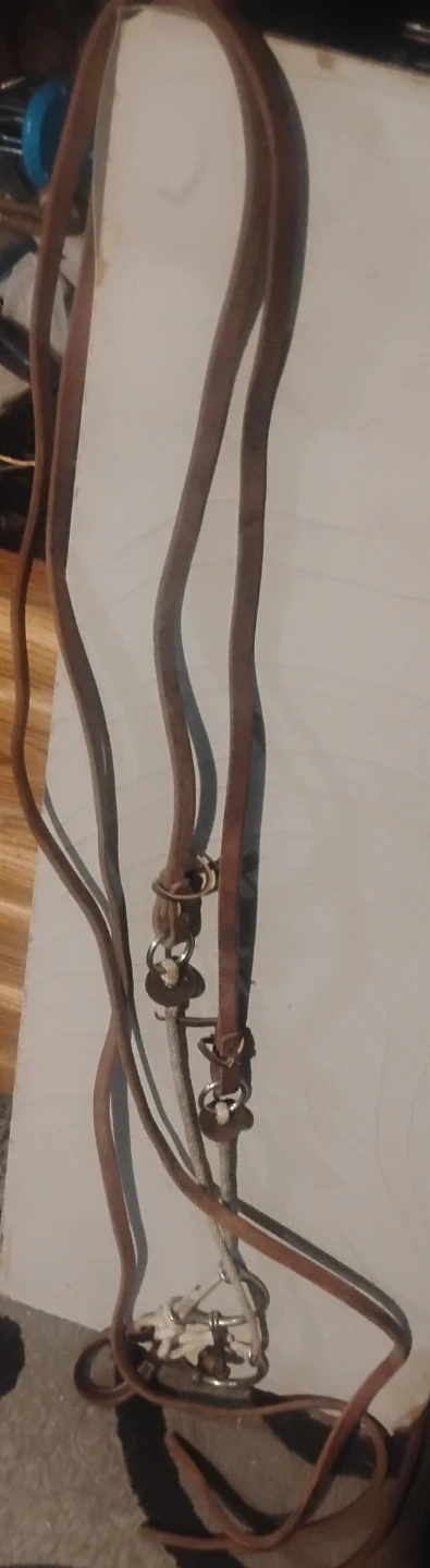 3 Leather Horse Bridle and Bit Set - photo 2