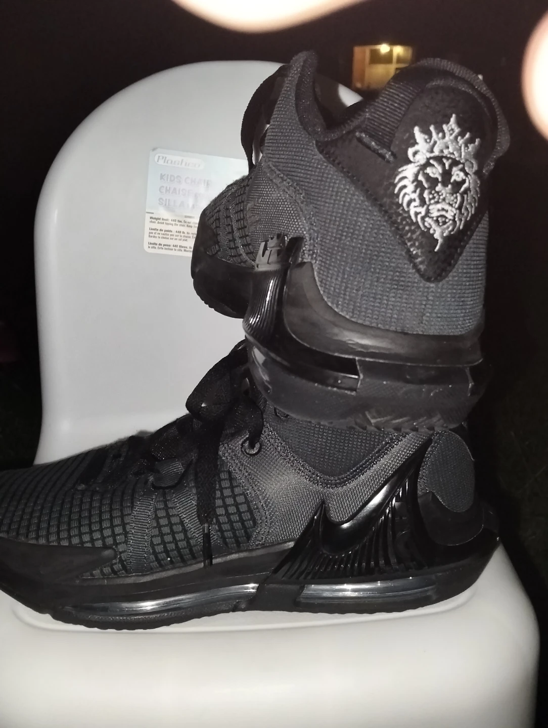 Nike Witness 7 Men's Basketball Shoes Black - photo 3