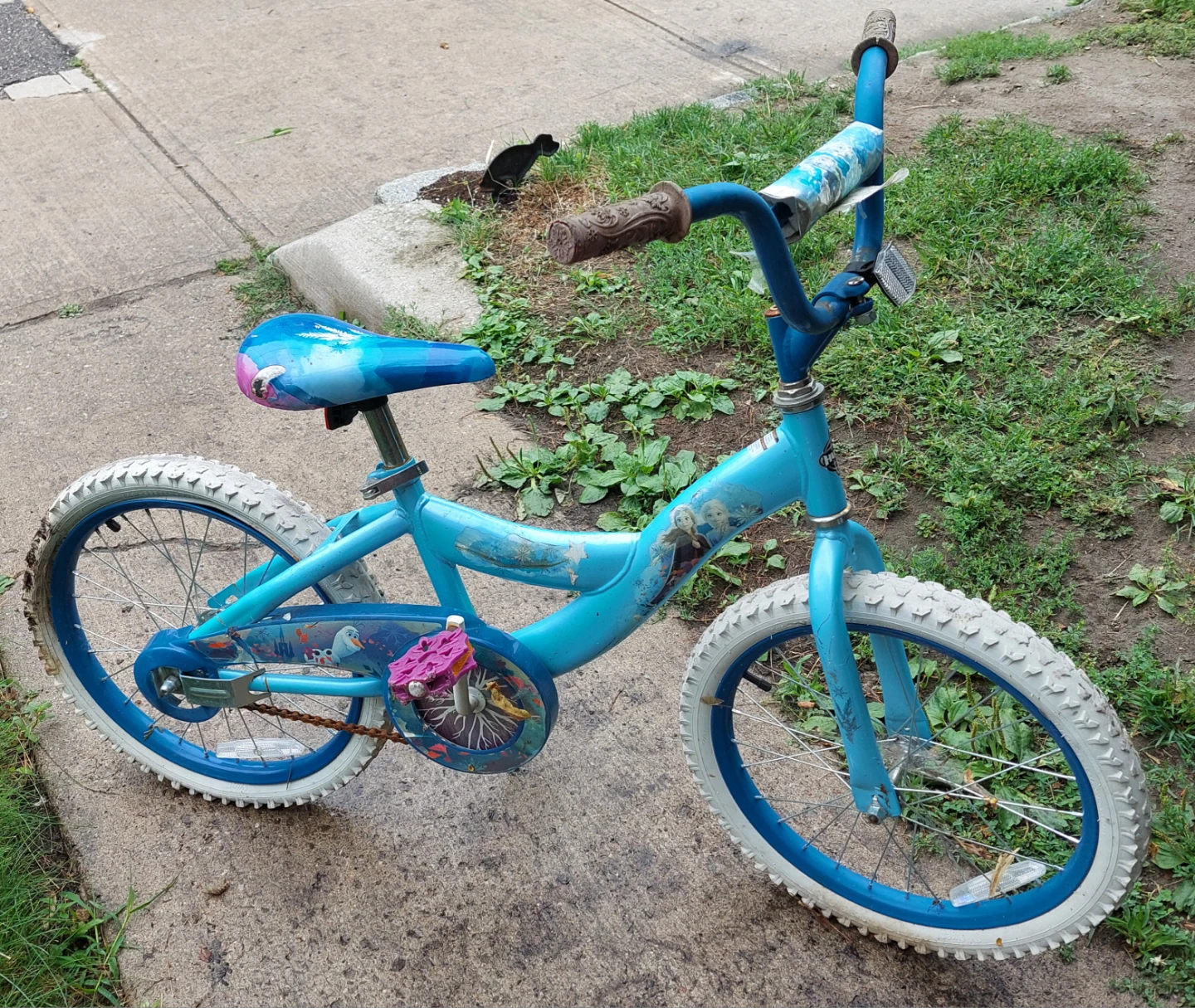 Kids' Blue Frozen Bicycle - photo 2