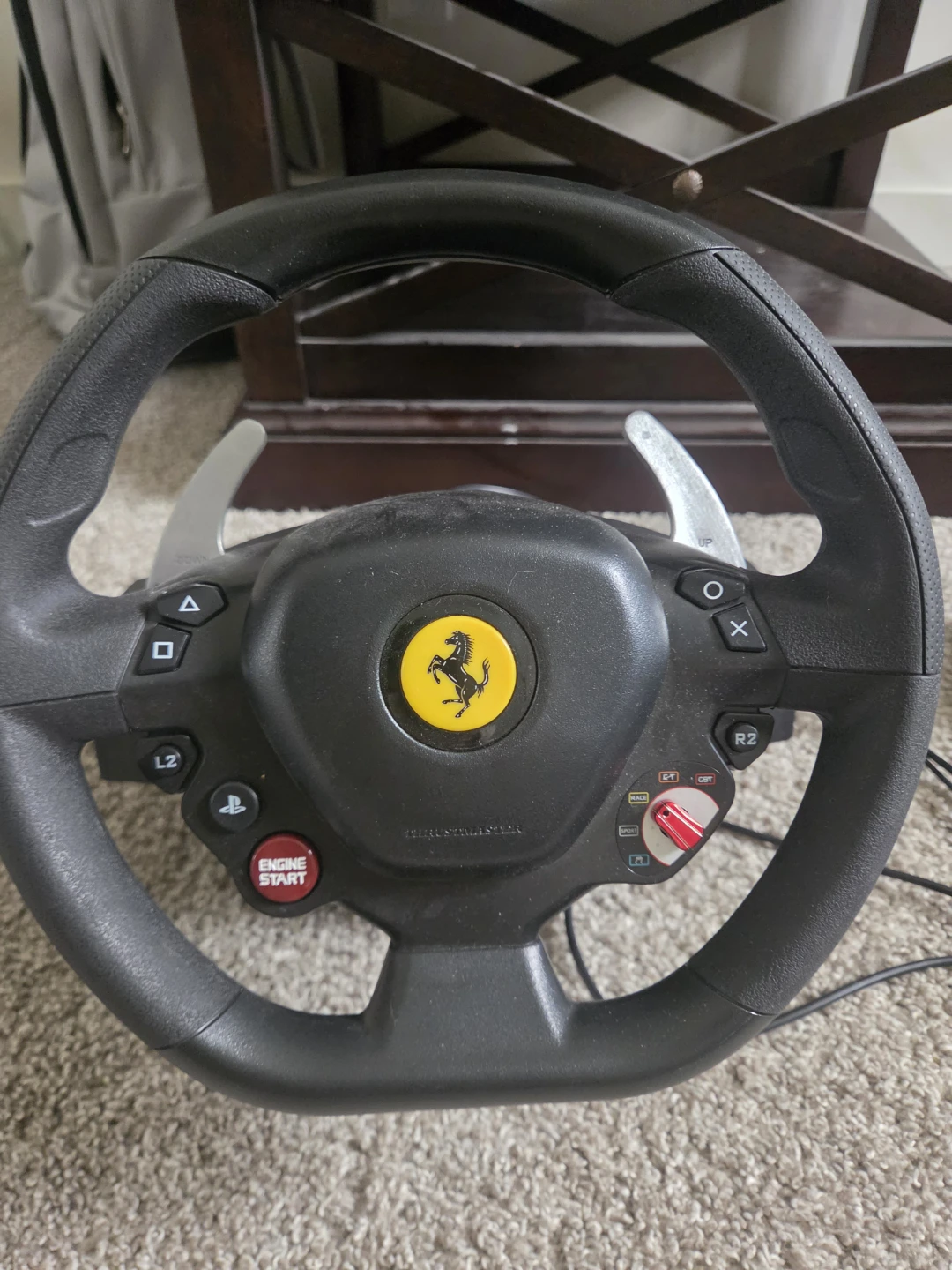 Thrustmaster T80 Ferrari 488 GTB Racing Wheel and Pedals - photo 3