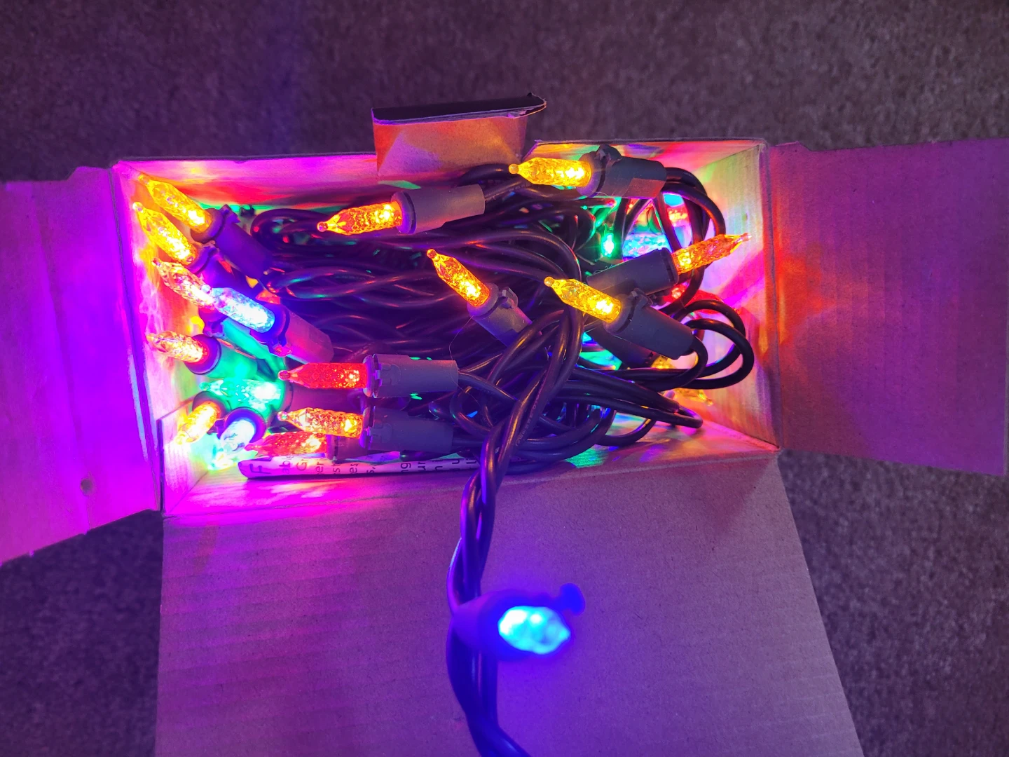 NOMA String Xmas/Party Lights - Multi-Coloured LED Mini - photo 4