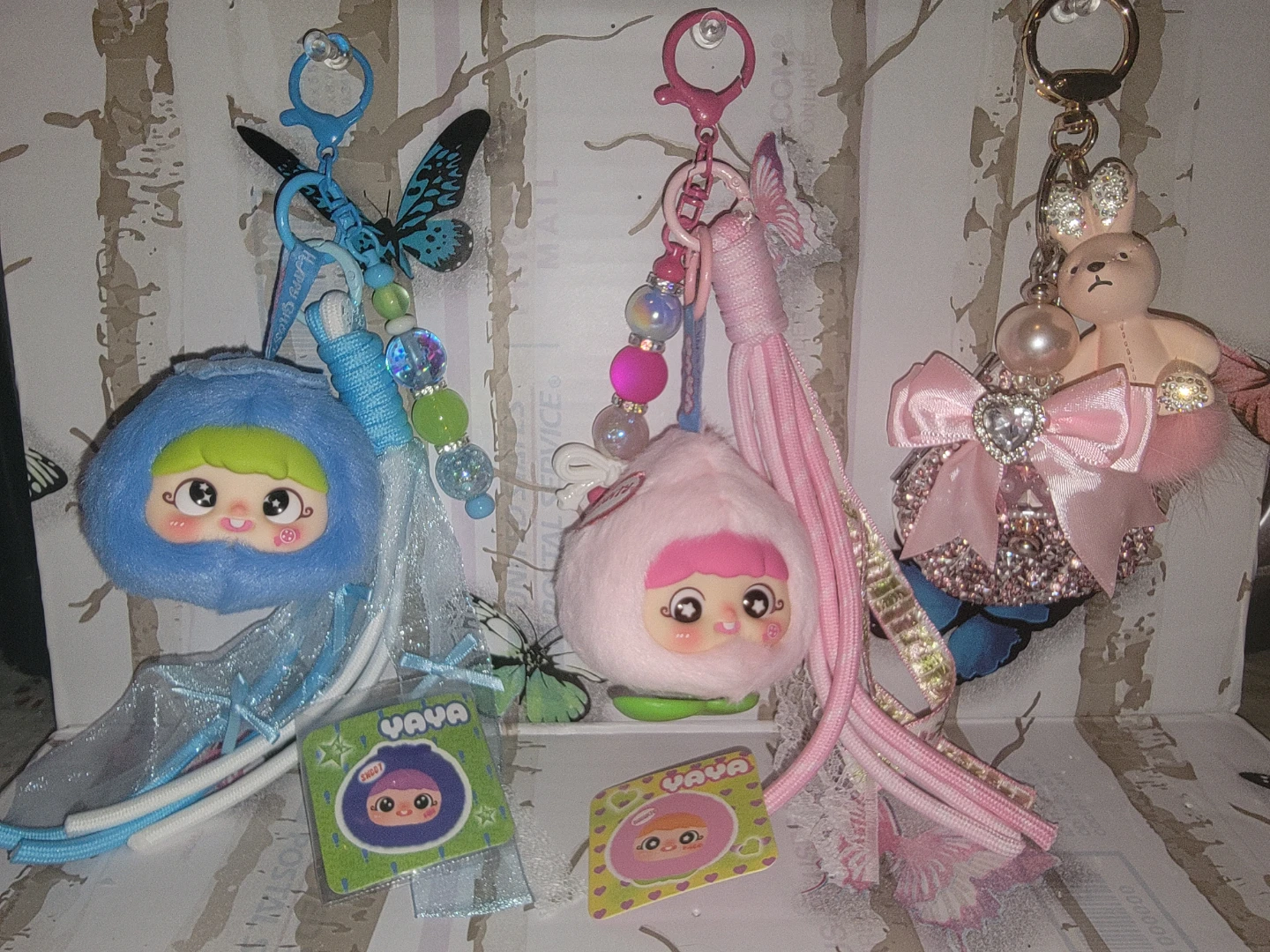 Adorable handmade keychain!