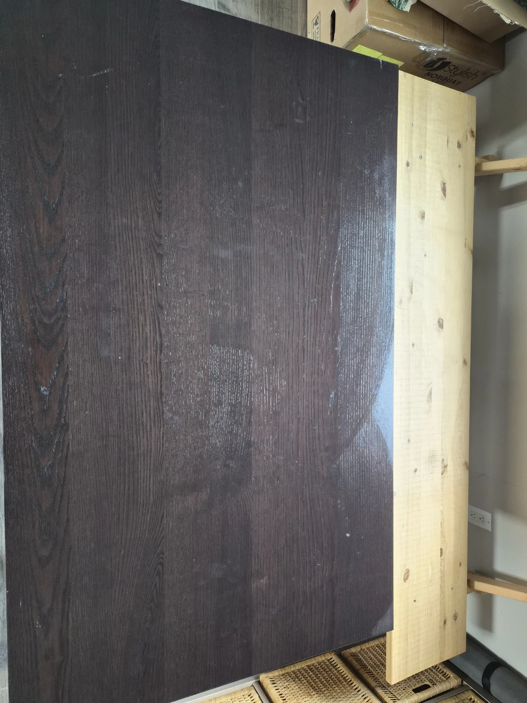 Dining Table with Extension Leaf - photo 2