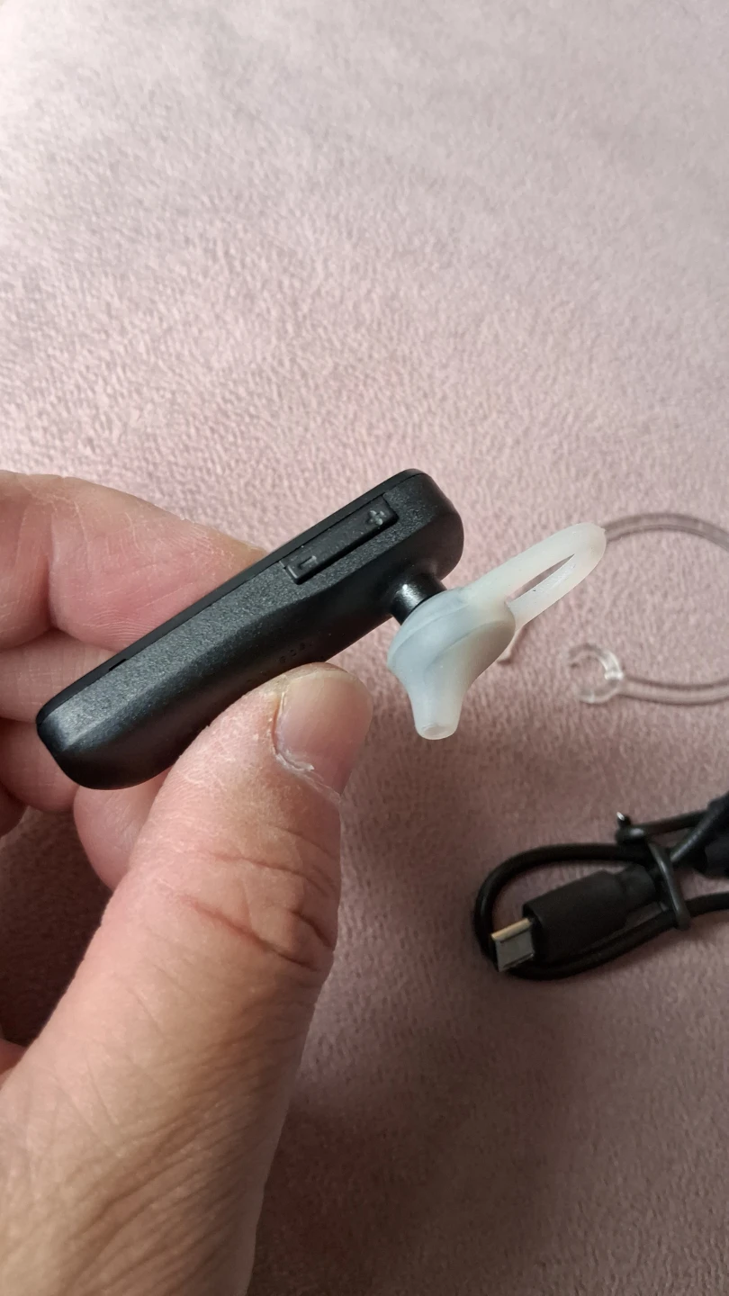 bluetooth earphone handfree call never drop w hanger - photo 4