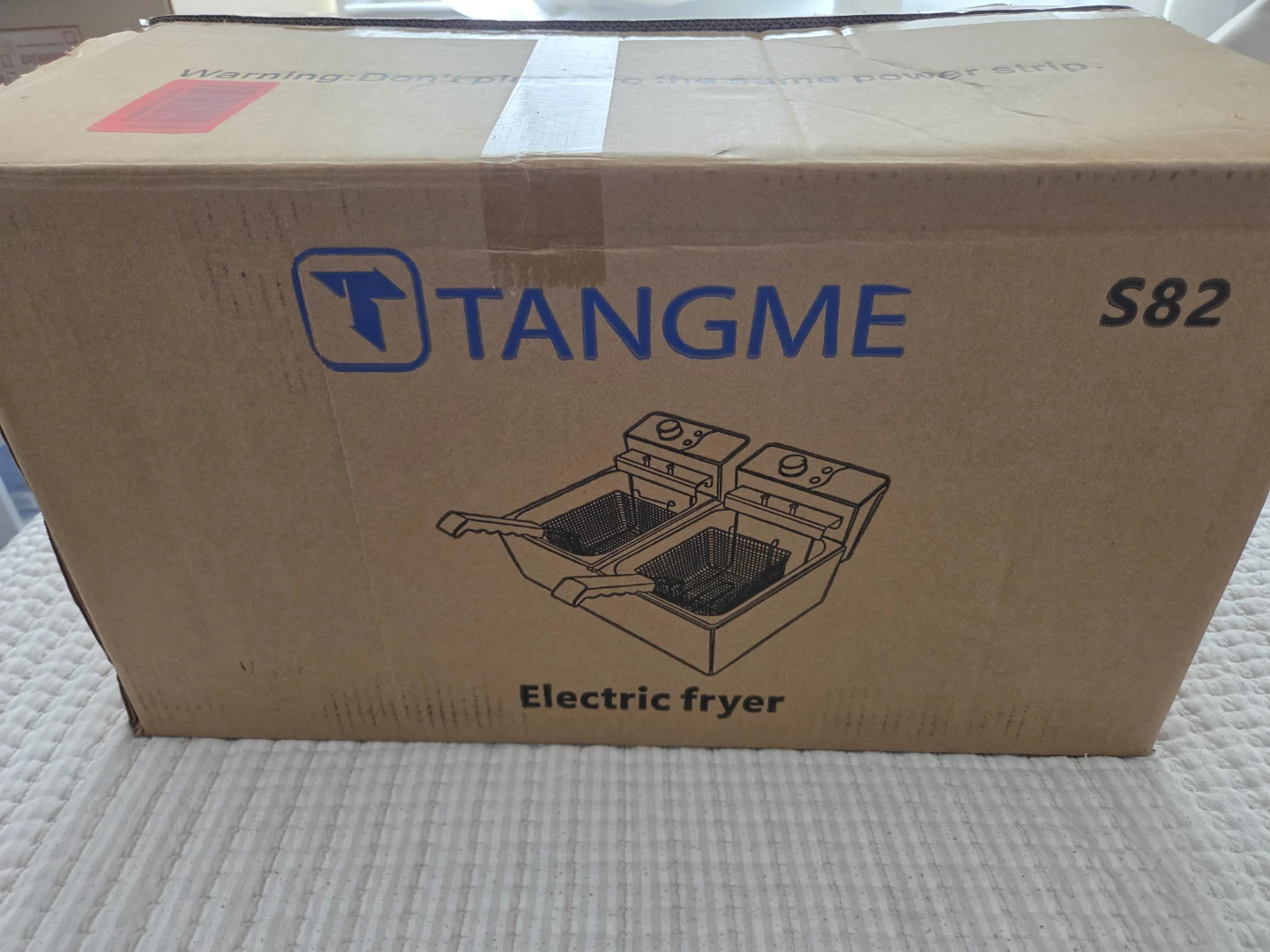 TANGME Electric Countertop Deep Fryer S82