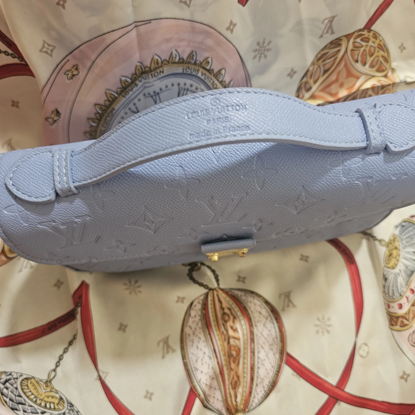 Louis Vuitton Locky BB Bag in Periwinkle