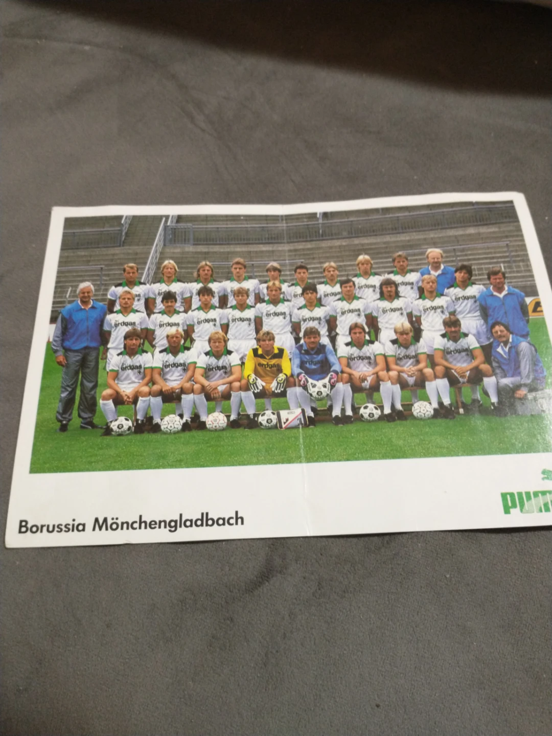 Bundesliga Borussia Mönchengladbach 1985/86 Team Picture