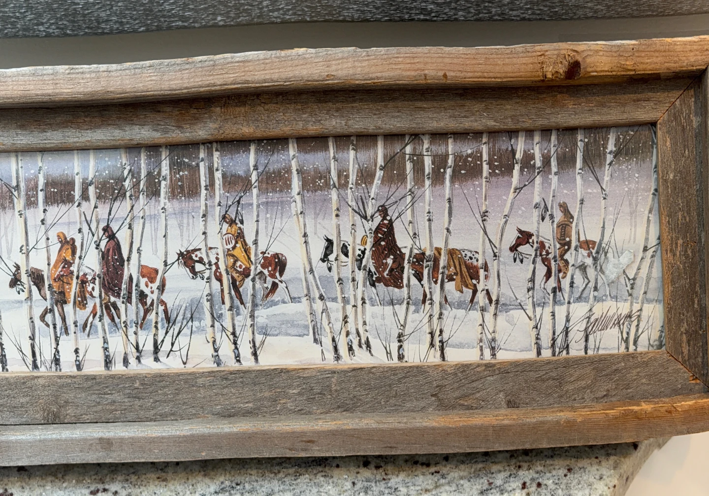 Bev Doolittle "Sacred Ground" Painting 1989 - photo 3