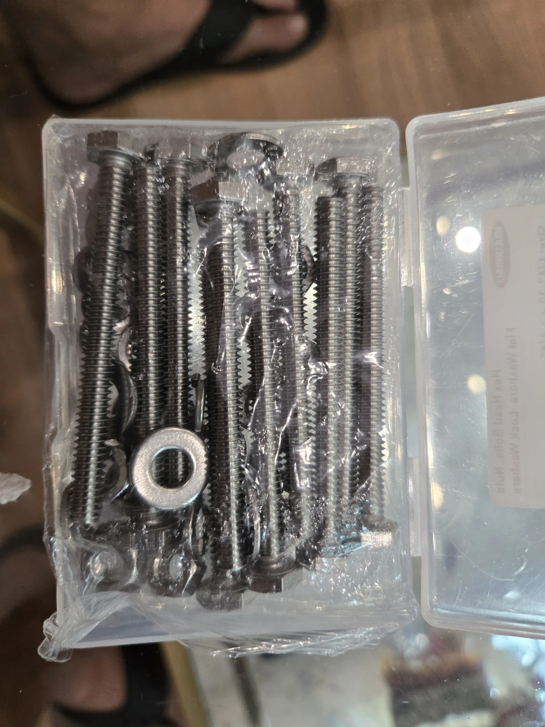 Mullunrad Hex Head Bolts, Nuts, Washers - 1/4" - 10 Sets - photo 2