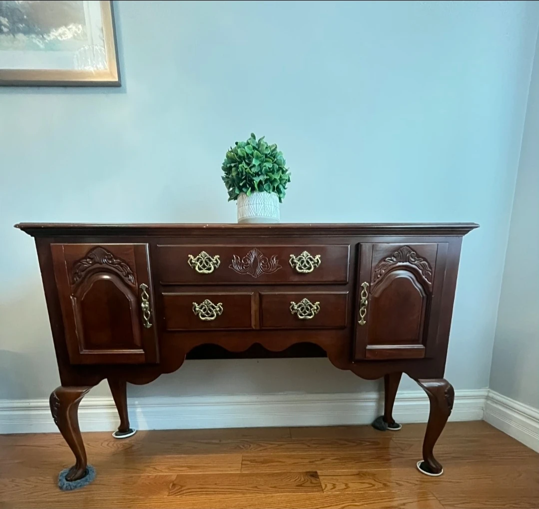 Vintage Solid Wood Buffet / Sideboard