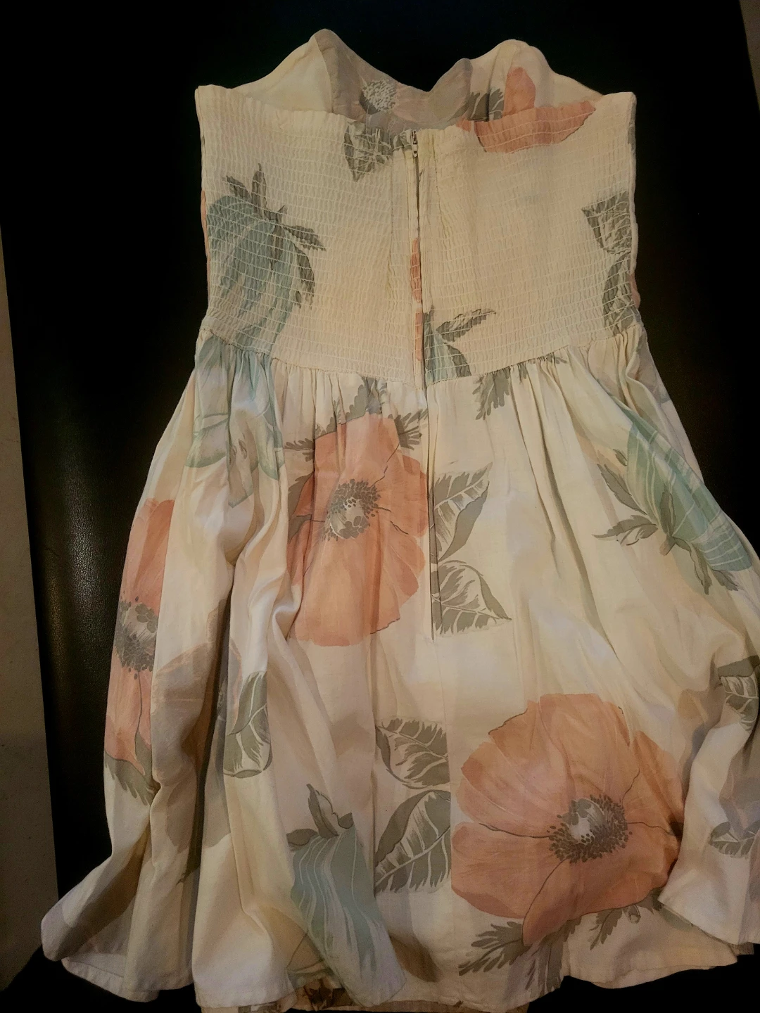 Strapless Floral Dress - photo 3