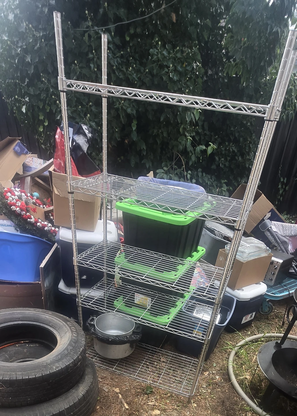 Wire Shelving Unit METAL. FREE DELIVERY