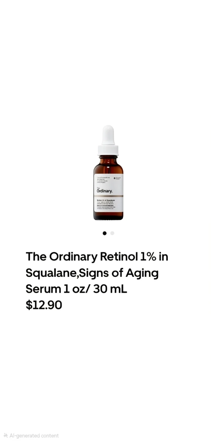 The Ordinary Retinol 1% in Squalane