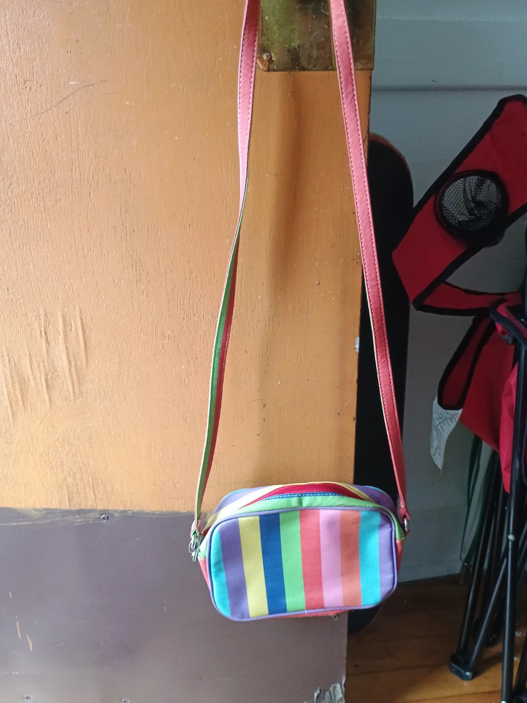 Children's Rainbow Stripe Crossbody Bag