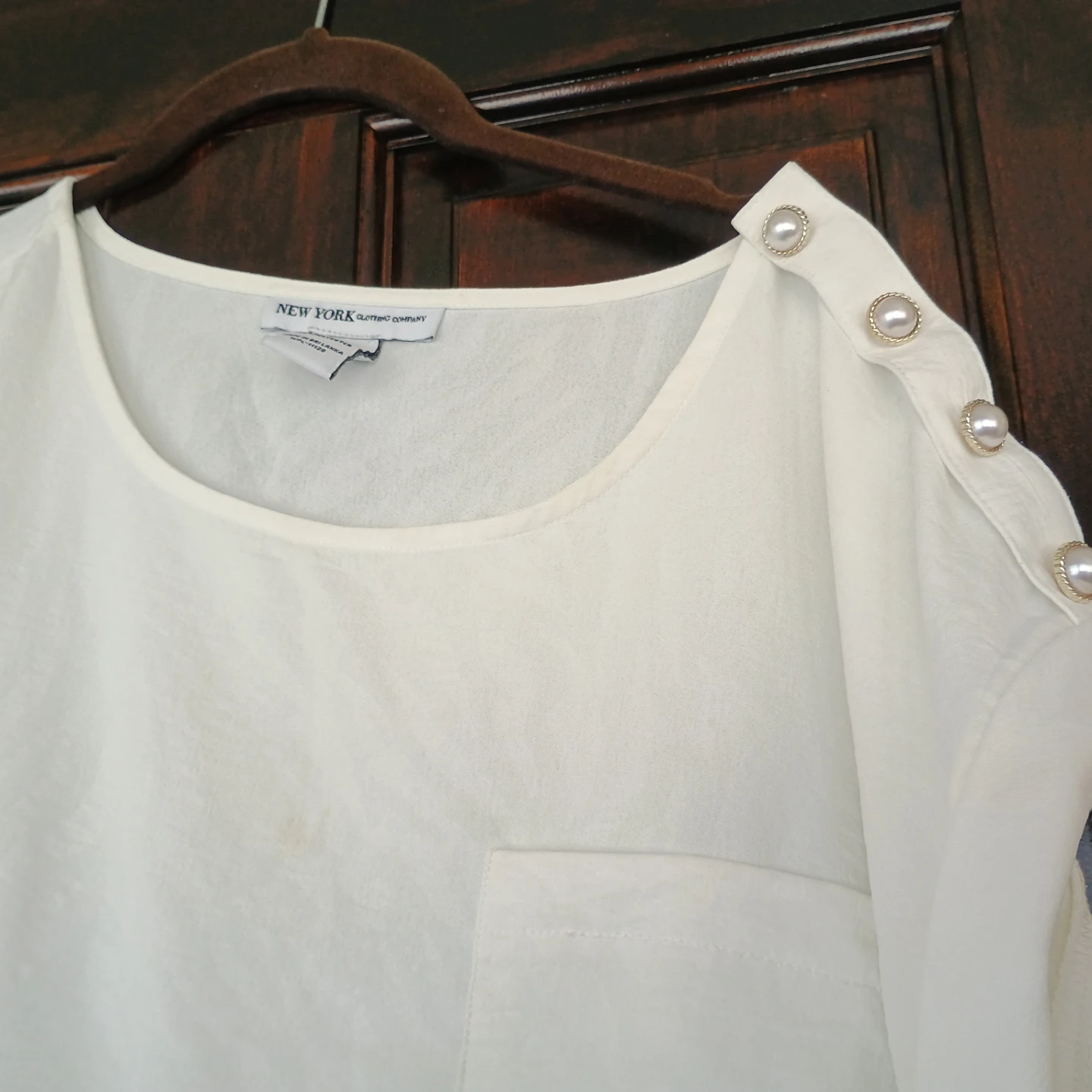 White New York Clothing/ Tunic Top Size L - photo 2