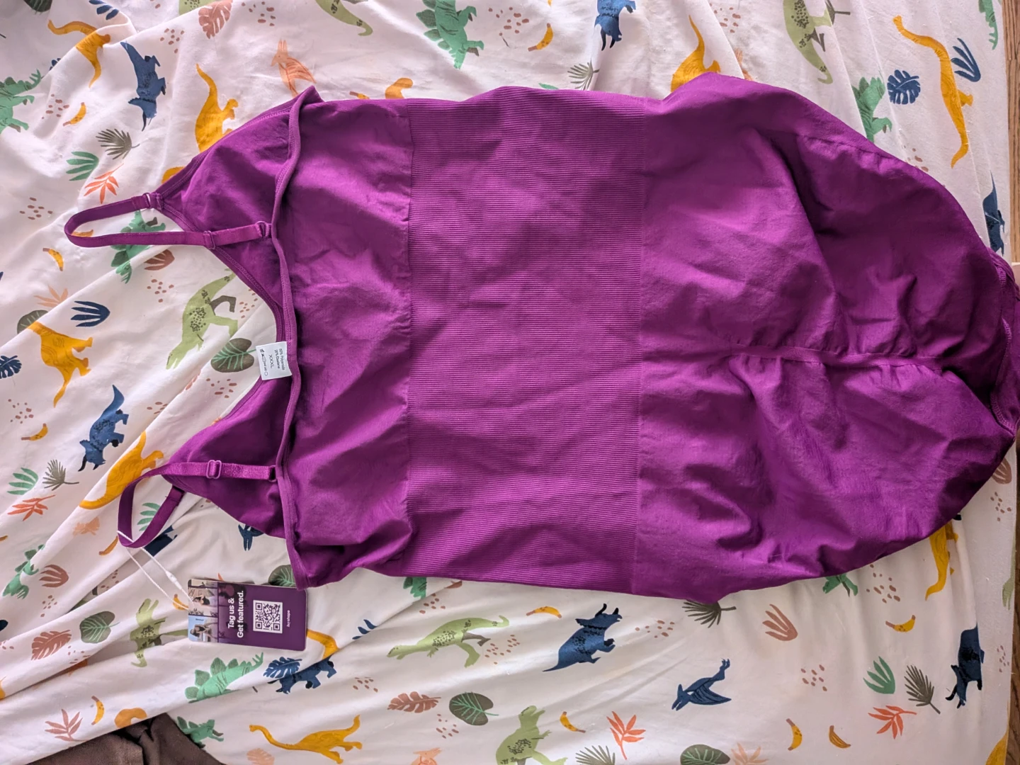 Feathershape Bodysuit - Purple - photo 5