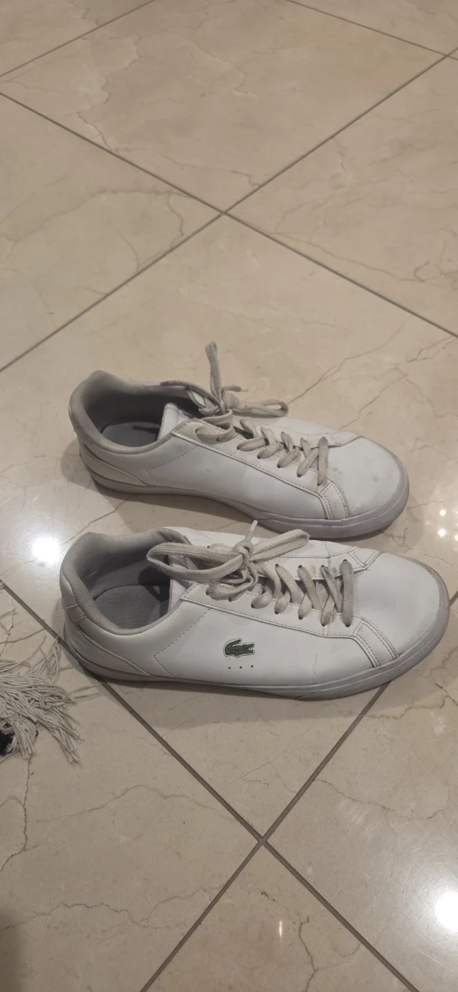 White Lacoste Sneakers