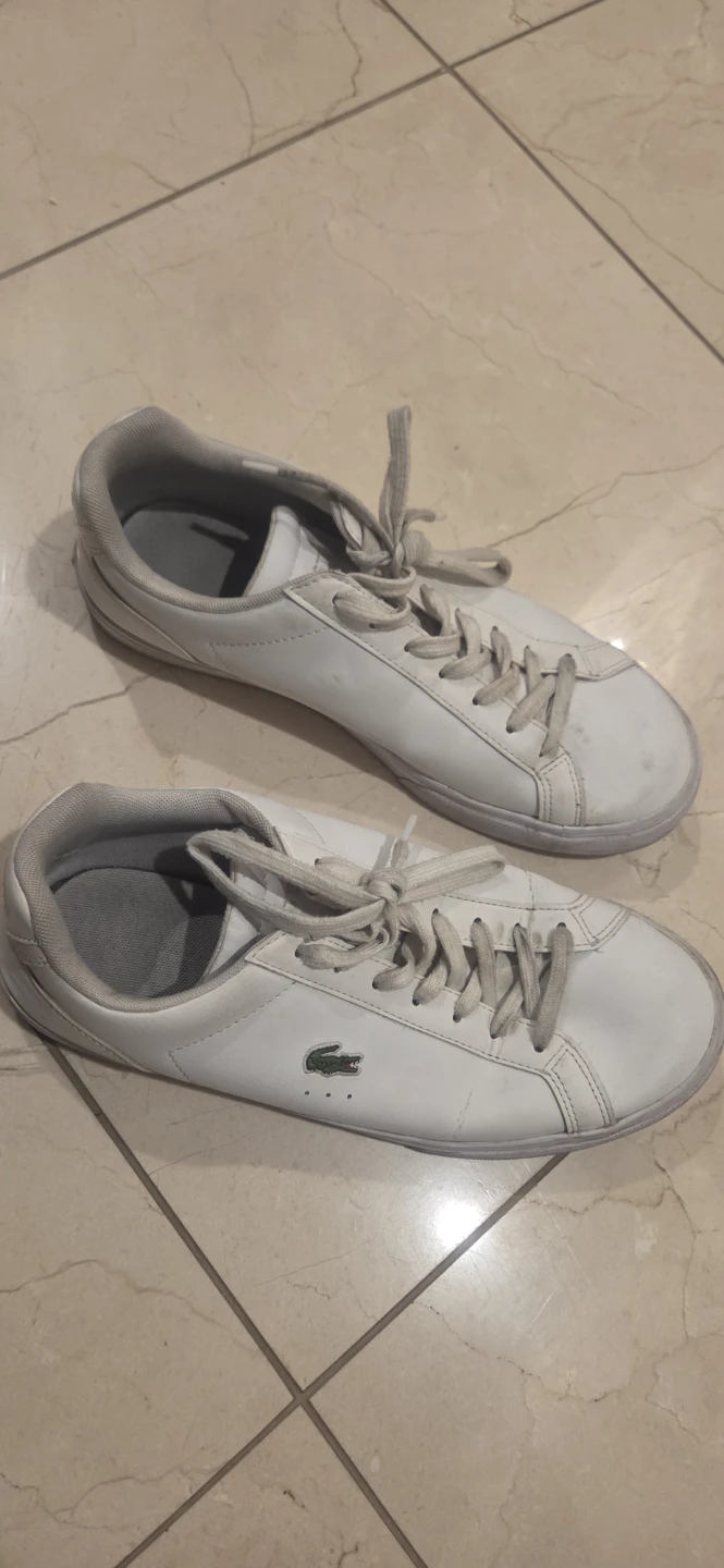 White Lacoste Sneakers - photo 2
