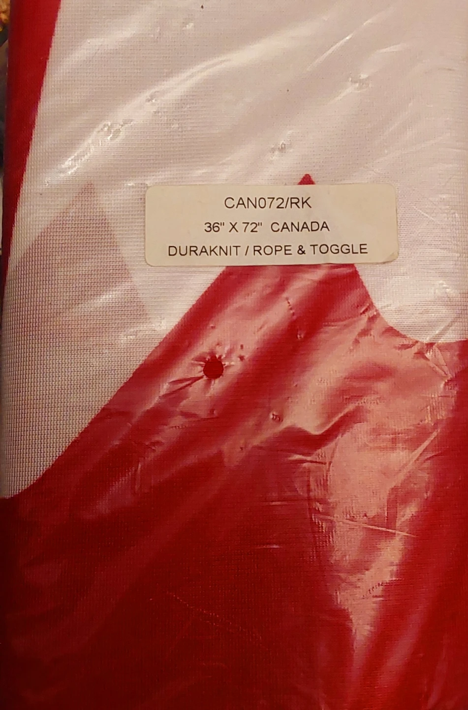 Canadian Flag 36" x 72" Duraknit - photo 2
