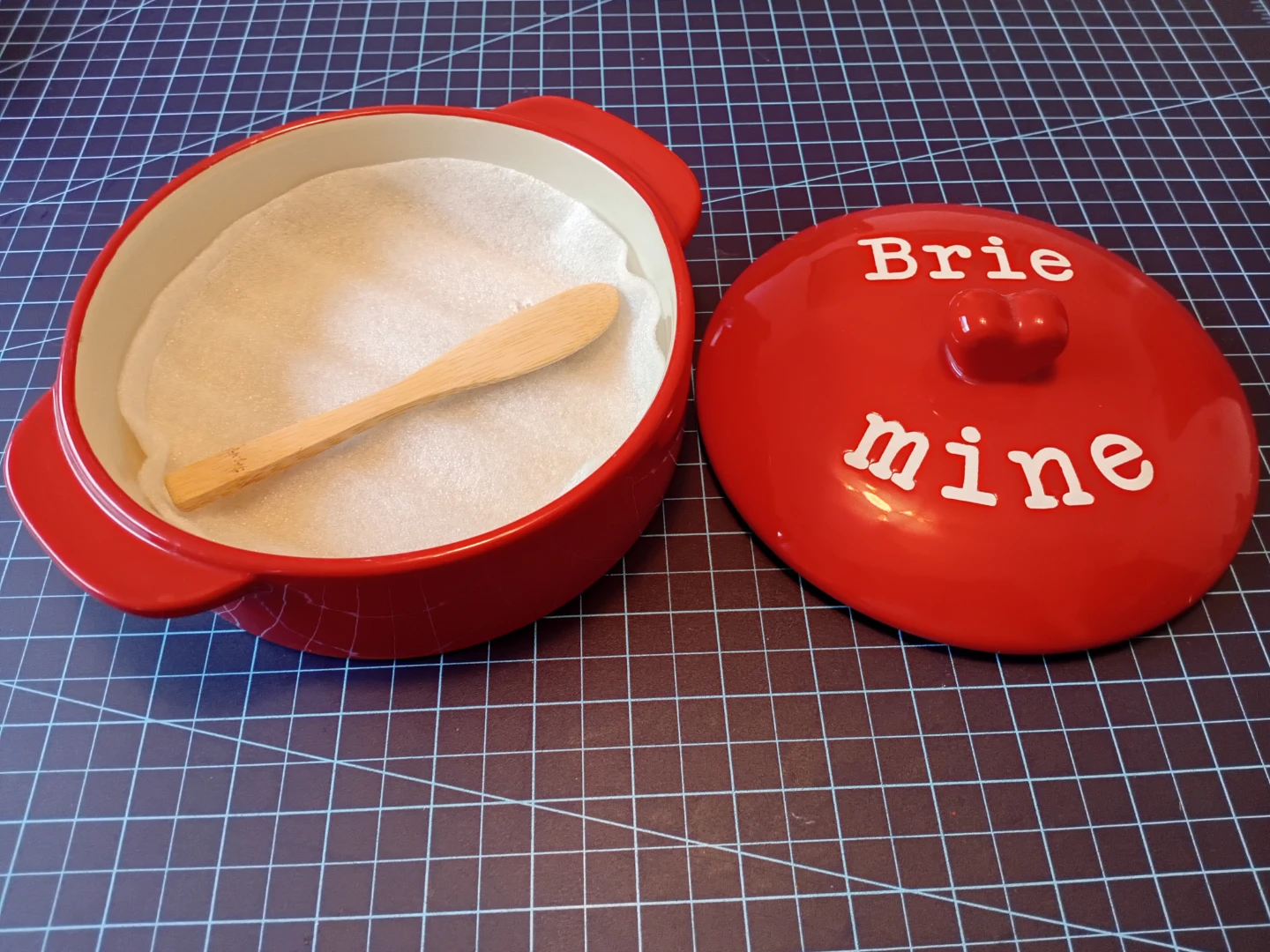 Red Brie mine Baking Dish with Spoon - photo 3